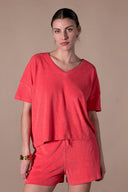 Cristina T-shirt - Cherry