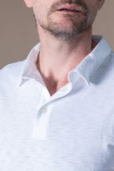 Polo Diego - White Flamme