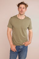 Eliott T-shirt - Olive Flame
