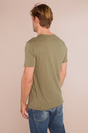 Eliott T-shirt - Olive Flame