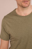 Eliott T-shirt - Olive Flame