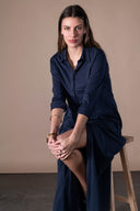 Elodie Dress - Navy