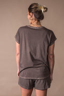 T-shirt Emi Delave - Cacao