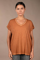 T-shirt Emi Délavé - Toffee