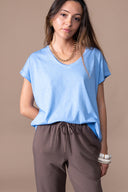 T-shirt Emi Délavé - Chambray