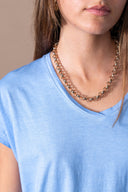 T-shirt Emi Délavé - Chambray
