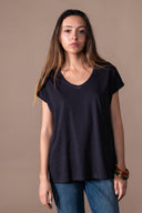 T-shirt Emi Delave - Graphite