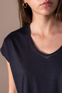 T-shirt Emi Delave - Graphite