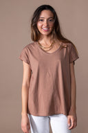 Emi Delave T-shirt - Latte
