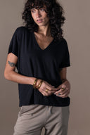 T-shirt Esmée - Black Flamme