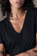 T-shirt Esmée - Black Flamme