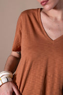 T-shirt Esmée - Lin Flamme