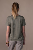 T-shirt Esmée - Olive Flamme