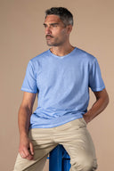 T-shirt Ethan Délavé - Chambray