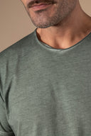 T-shirt Ethan Délavé - Kaki