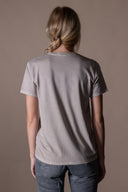 Iris Distressed T-shirt - Dust
