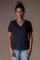 T-shirt Iris Délavé - Graphite