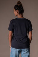 T-shirt Iris Délavé - Graphite