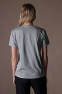 T-shirt Iris Délavé - Zinc