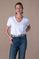 T-shirt Iris - Blanc
