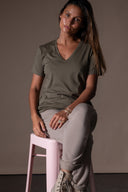 T-shirt Iris - Militare