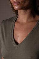T-shirt Iris - Militare