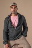 Cardigan James - Charcoal