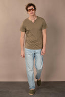 T-shirt Jimmy - Aceituna