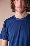 T-shirt Jules Délavé - Abysse