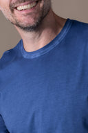 T-shirt Jules Délavé - Cobalt