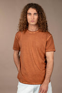 T-shirt Jules Délavé - Toffee