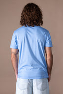 Jules Distressed T-shirt - Chambray