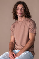 T-shirt Jules Délavé - Latte