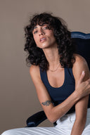 Débardeur Laure - Marine