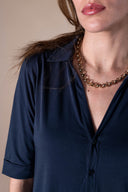 Robe Leontine - Marine