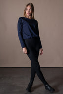 T-shirt Lila Délavé - Abysse