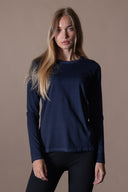T-shirt Lila Délavé - Abysse