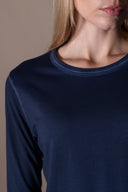 T-shirt Lila Délavé - Abysse