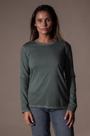 Washed Lilac T-shirt - Khaki