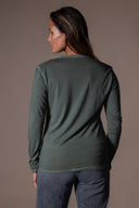 Washed Lilac T-shirt - Khaki