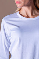 T-shirt Lila - Blanc