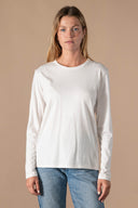 T-shirt Lila - Ivoire
