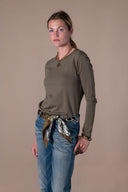 T-shirt Lila - Militare