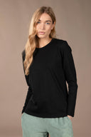 T-shirt Lila - Noir