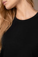 T-shirt Lila - Noir