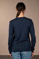 T-shirt Lila - Marine