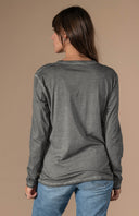 Faded Lilac T-shirt - Cocoa