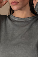 Faded Lilac T-shirt - Cocoa