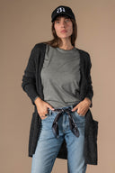 Faded Lilac T-shirt - Cocoa