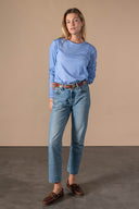 Faded Lilac T-shirt - Chambray